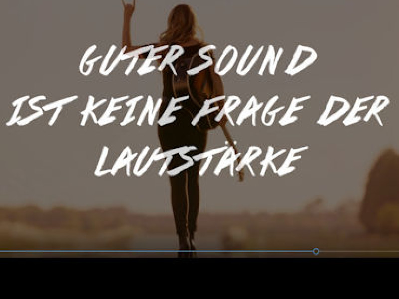 Laut ist out Kachel 3