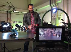 Dreharbeiten Dahrerassistenzsysteme